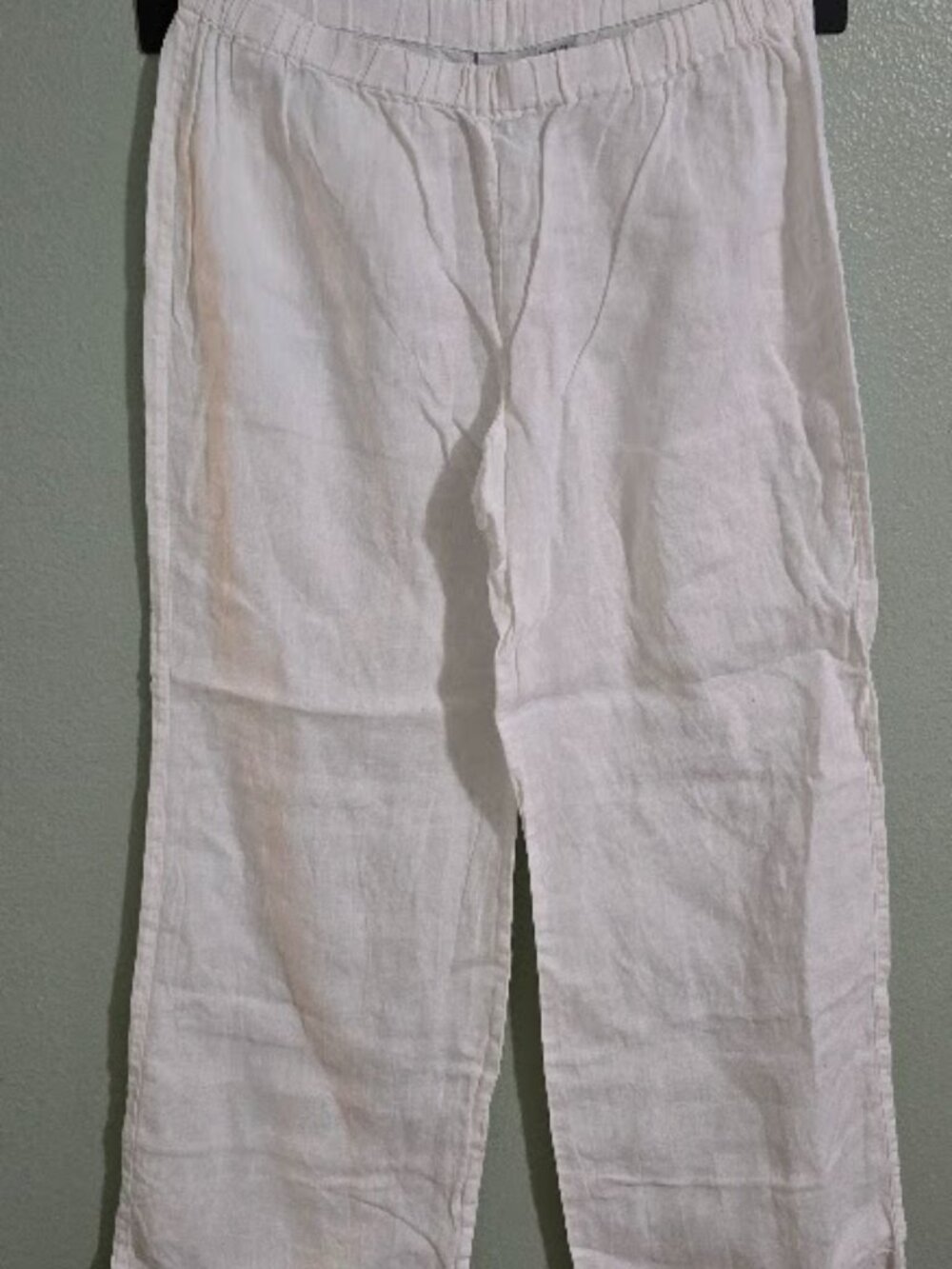 Chico's size 2 white linen pants